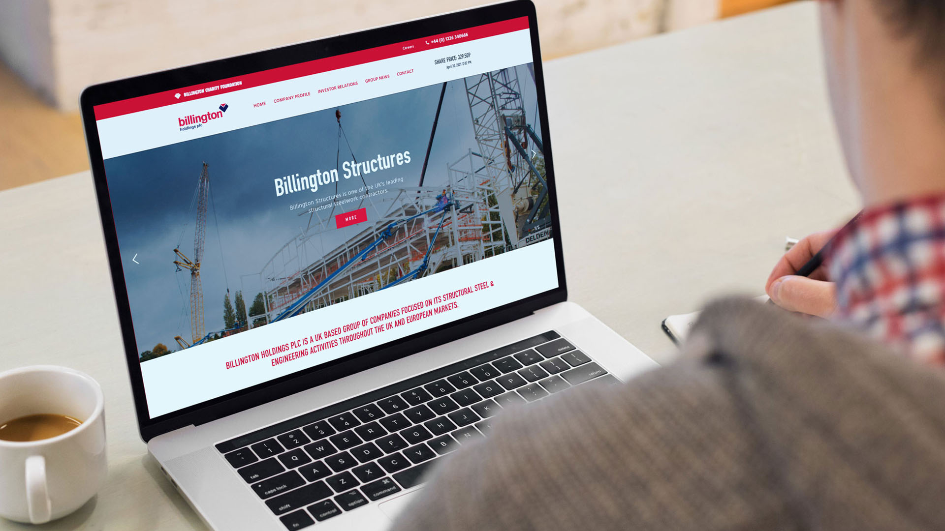 Billington Holdings - Case Study - Hero